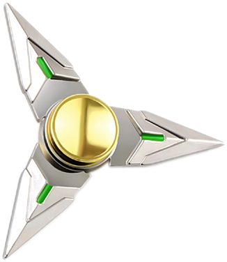 Genji Fidget Spinner - Genji Shuriken Fidget Spinner (500x500), Png Download