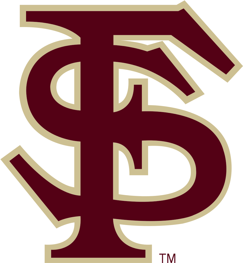 University Of Alabama Football Stencil - Florida State Logo (939x1024), Png Download