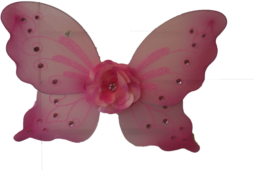 Kids Fairy Wings - Fairy Wings Pink (1000x605), Png Download
