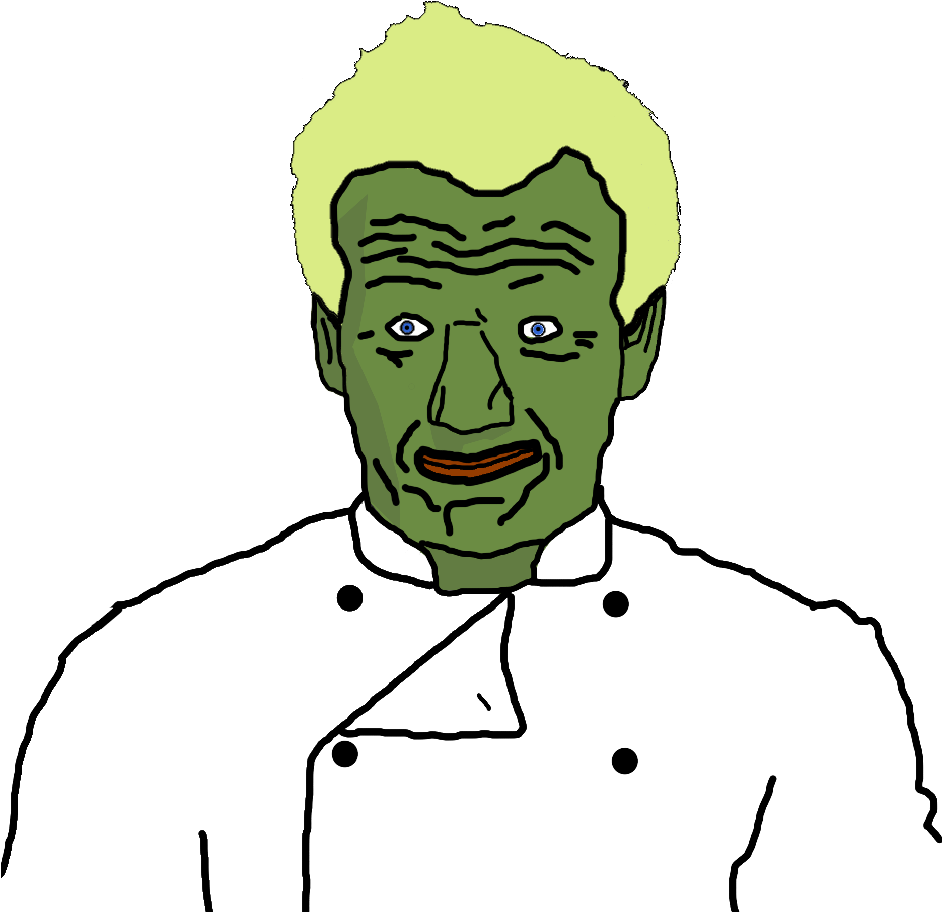 Pepegordenramsy Download - Cartoon (1870x1869), Png Download