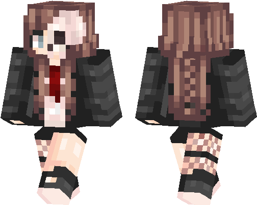 Download Minecraft Skins Minecraft Skeleton Mask Skin Png Image With No Background Pngkey Com