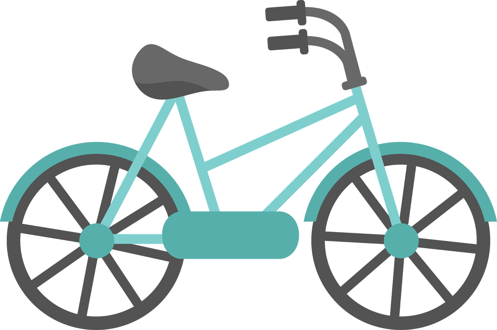 There Have Been Some Really Fun July 4th And Summer - Bike Clipart Miss Kate & Cuttables (1600x1062), Png Download