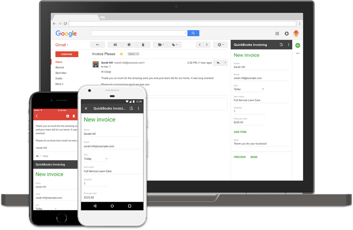Gmail - Gmail Add Ons (1200x782), Png Download