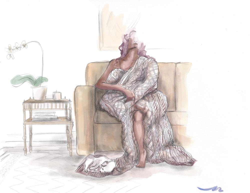 Blanket Wrapped (1000x773), Png Download