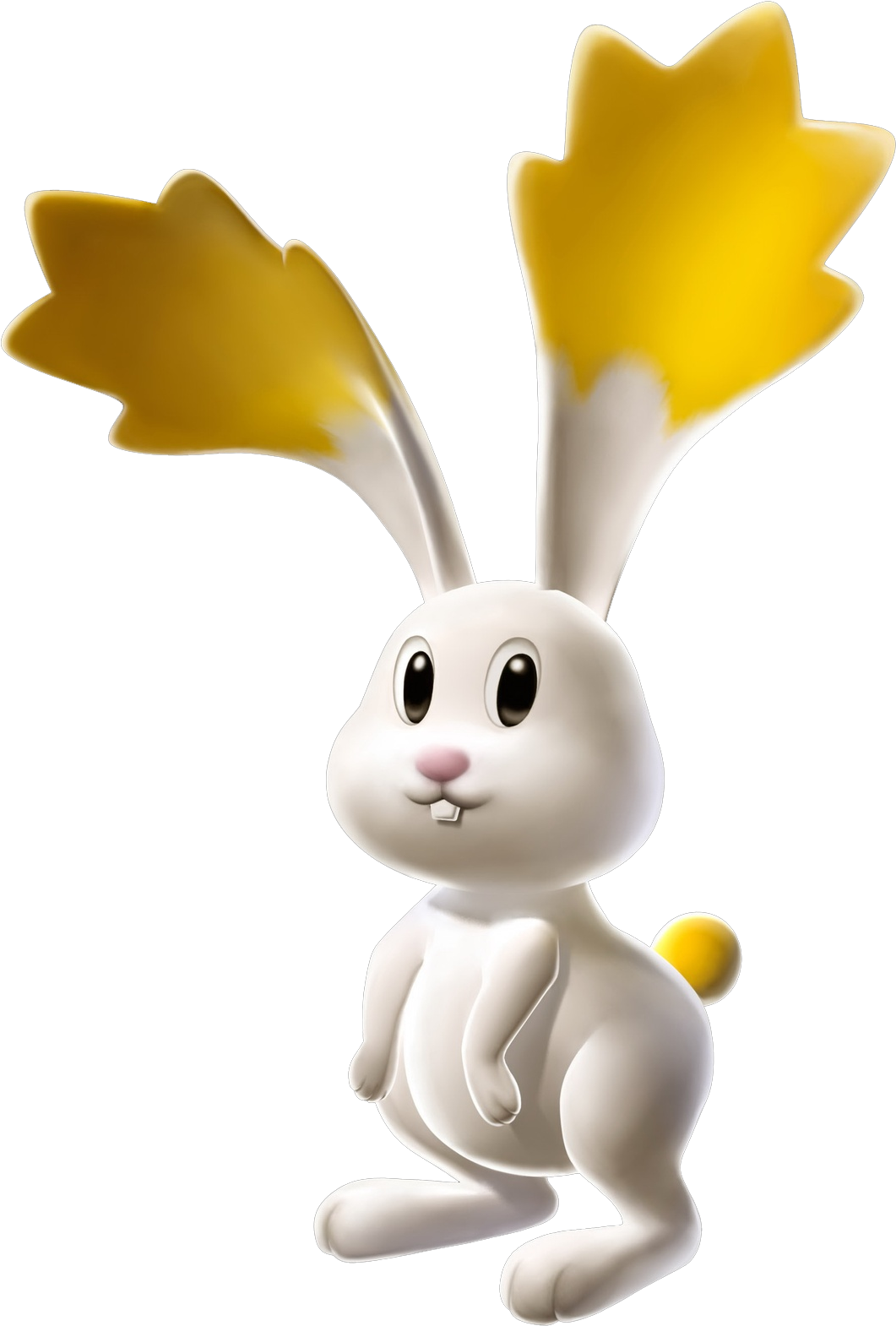 Star Bunny - Super Mario Galaxy Star Bunny (1071x1576), Png Download