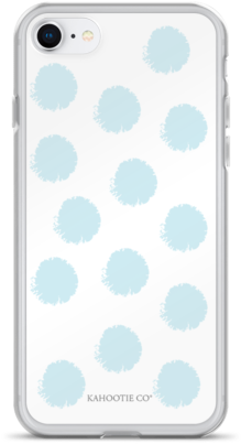 Teal Polka Dots (500x500), Png Download