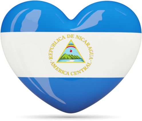 Download Flag Icon Of Nicaragua Flag Icon, Png Format, - Bandera De Nicaragua Png (640x480), Png Download