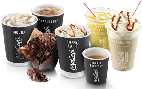 Drawn Starbucks Mcdonalds Frappe - Mcdonalds Menu Uk Drinks (480x300), Png Download