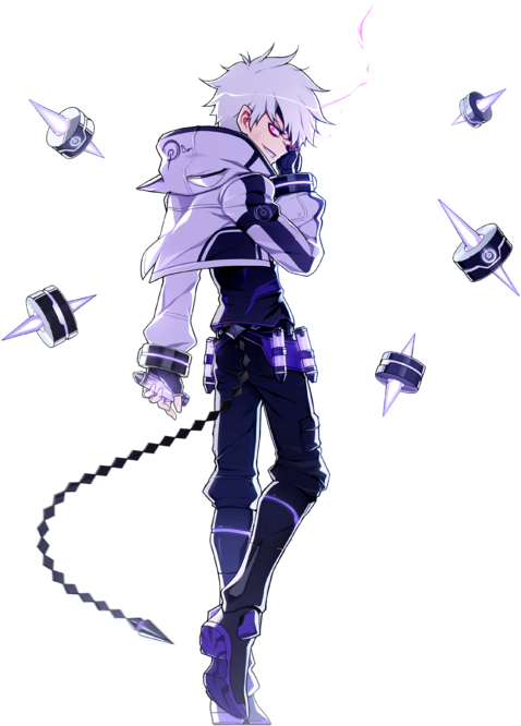 Time Tracer - Elsword Add Time Tracer (400x542), Png Download