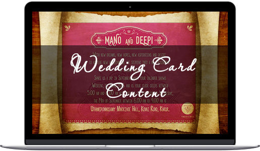 Jio For Invitations } Wedding Invitation Cards In Anna - Wedding Invitation (516x300), Png Download