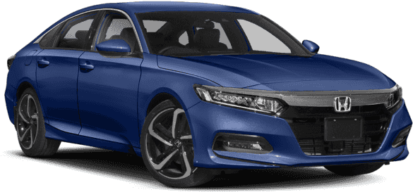 New 2018 Honda Accord Sport - Honda Civic Hatchback Ex Blue (640x480), Png Download