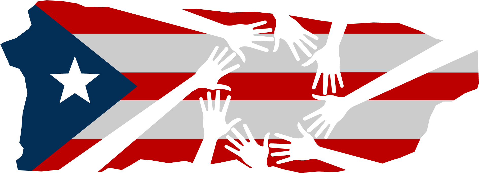 Puerto Rico Strong - Puerto Rico Flag Clip Art (1983x1038), Png Download