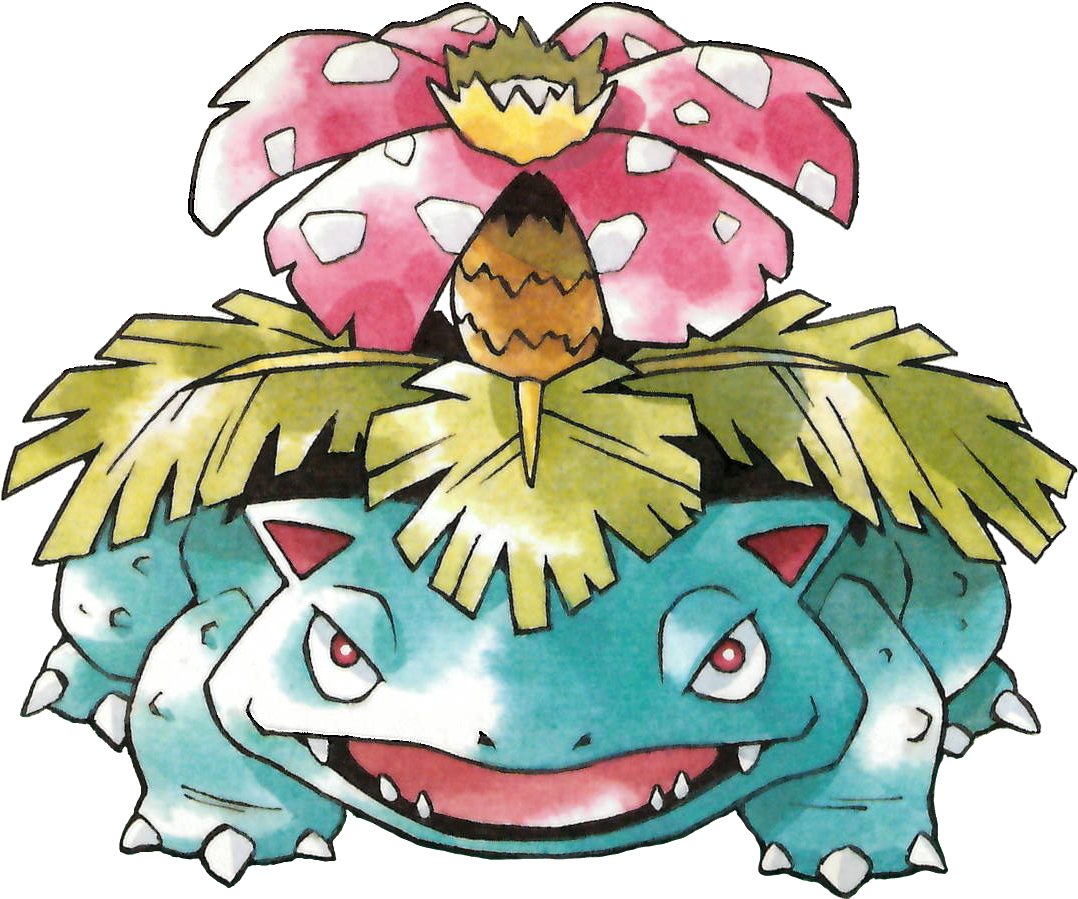 003venusaur Rg - Pokemon Red & Green Super Music Collection (1088x905), Png Download