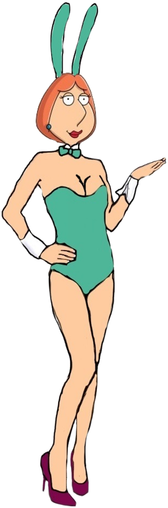 Lois Griffin As A Bunny Girl By Darthraner83 - Lois Griffin Bunny Girl (466x992), Png Download