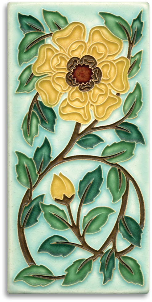 Tudor Rose, Light Blue - Tile (1000x1000), Png Download