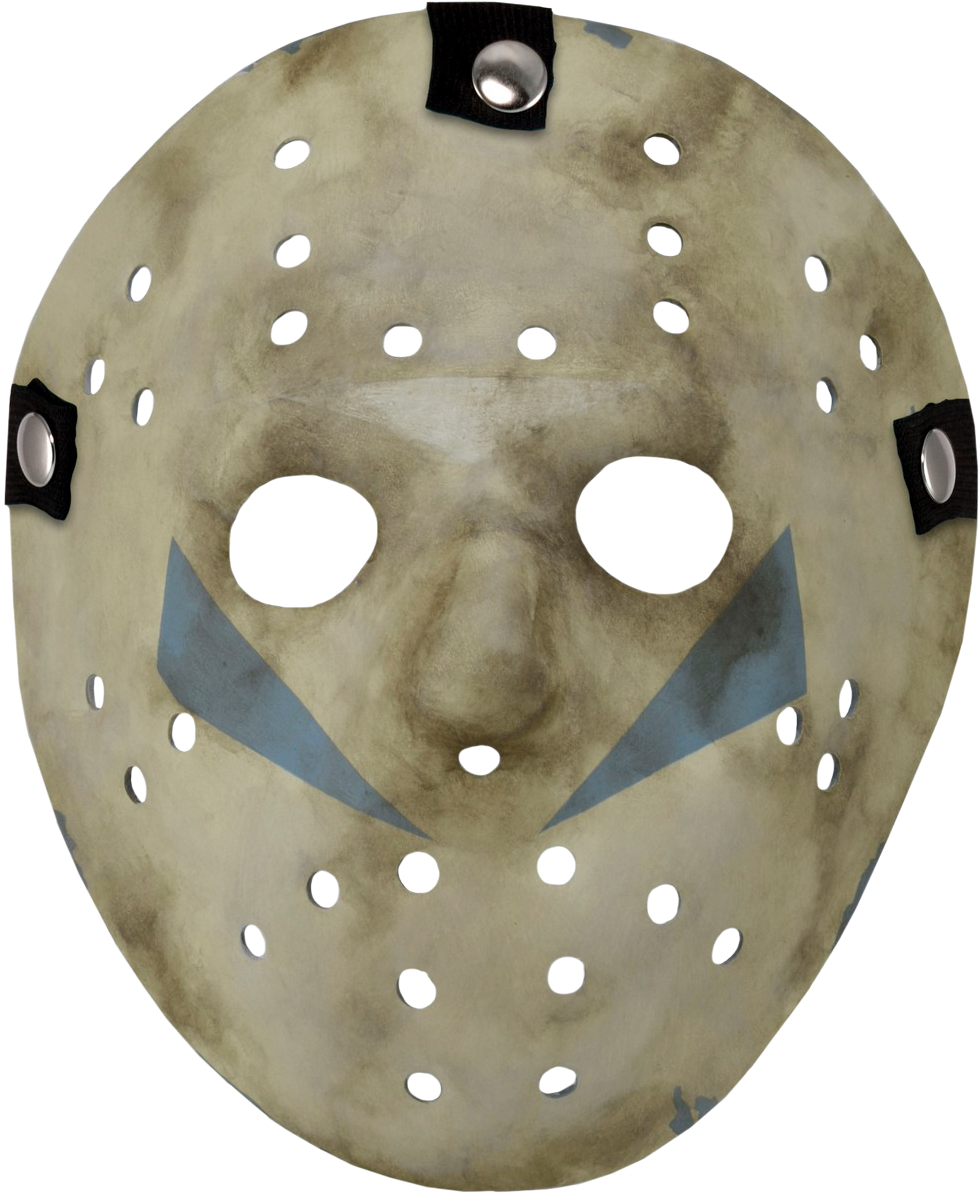 Jason Voorhees Mask Replica - Jason (friday The 13th) Neca Part 5 Mask (980x1203), Png Download