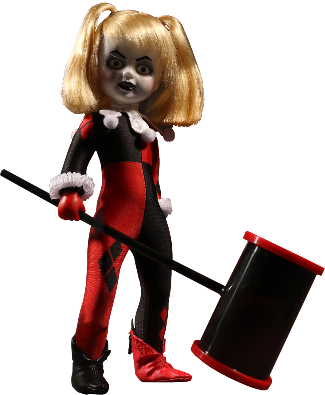 Harley Quinn Unmasked 10” Living Dead Doll - Living Dead Dolls (1058x1287), Png Download