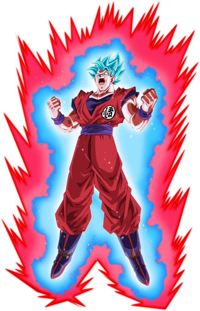 Goku Ssj Blue Kaioken 3 By Saodvd-db7k30m - Goku Ssjb Kaioken X20 (778x1027), Png Download