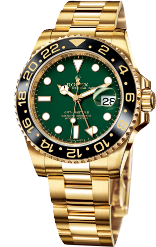 gold and green submariner