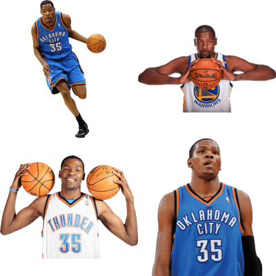 Kevin Durant - Kevin Durant Jersey (400x400), Png Download