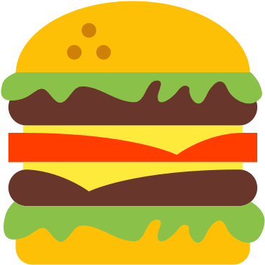 Hamburger (500x500), Png Download