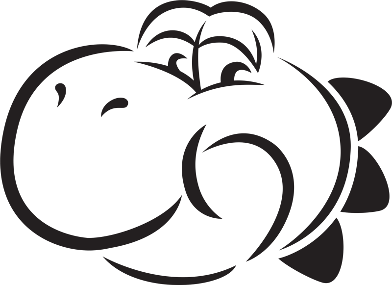 Yoshi Cookie Jack O Lantern Template By Memimouse On - Yoshi Jack O Lantern (800x581), Png Download