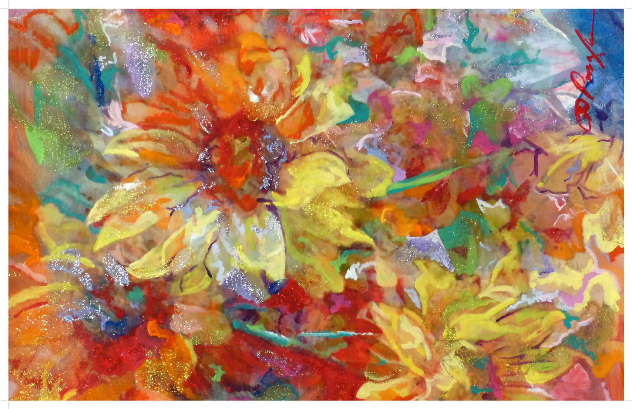 Kitchen Palette - Modern Art (2083x2179), Png Download