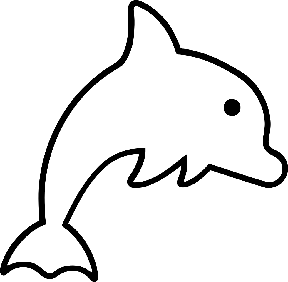 Dolphin Comments - Scalable Vector Graphics (980x960), Png Download