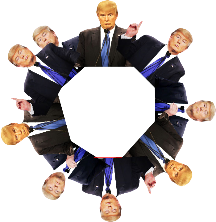 The Trump Of Is Your Trump - Doll (737x737), Png Download