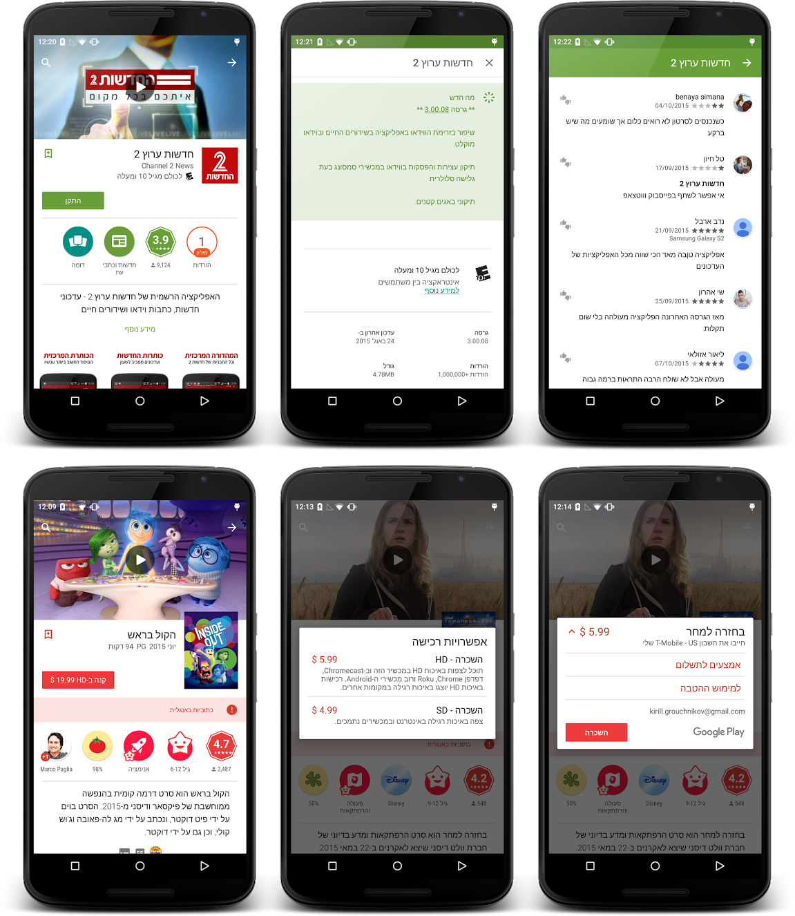 Evolution Of Google Play - Google Play Evolution (1151x1326), Png Download