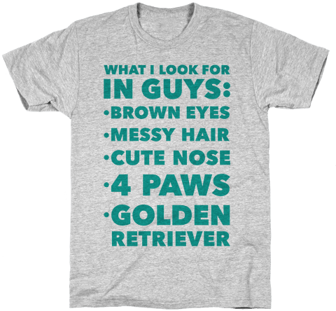 Golden Retriever Mens T-shirt - Introvert Shirts (484x484), Png Download