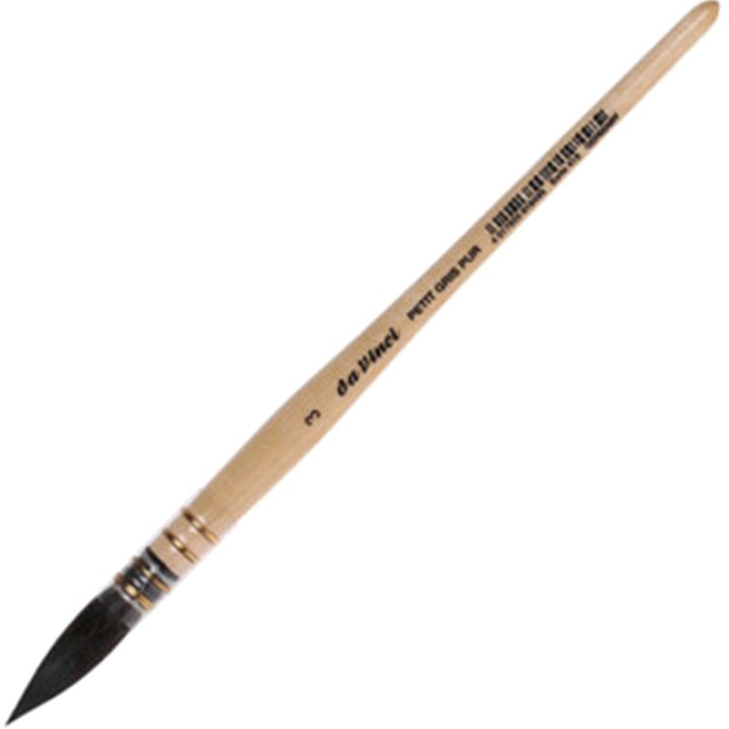 Germany Da Vinci Da Vinci 418 Pure Squirrel Hair Watercolor - Ultra Precise Eye Liner Brush (800x800), Png Download