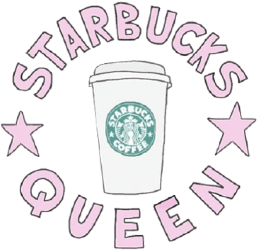 Pin By I - Png Starbucks Queen (454x444), Png Download