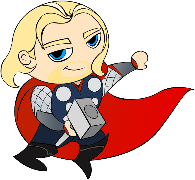 Thor Baby Clip Art (800x681), Png Download