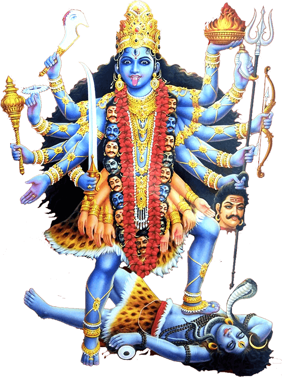 Kali Matha Pooja - Jai Kali Kalkatte Wali (500x571), Png Download