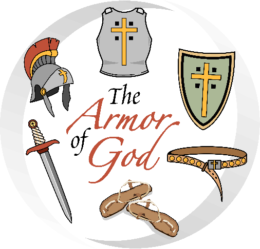 Armor Of God Preschool Theme - Armor Of God Animated (506x486), Png Download