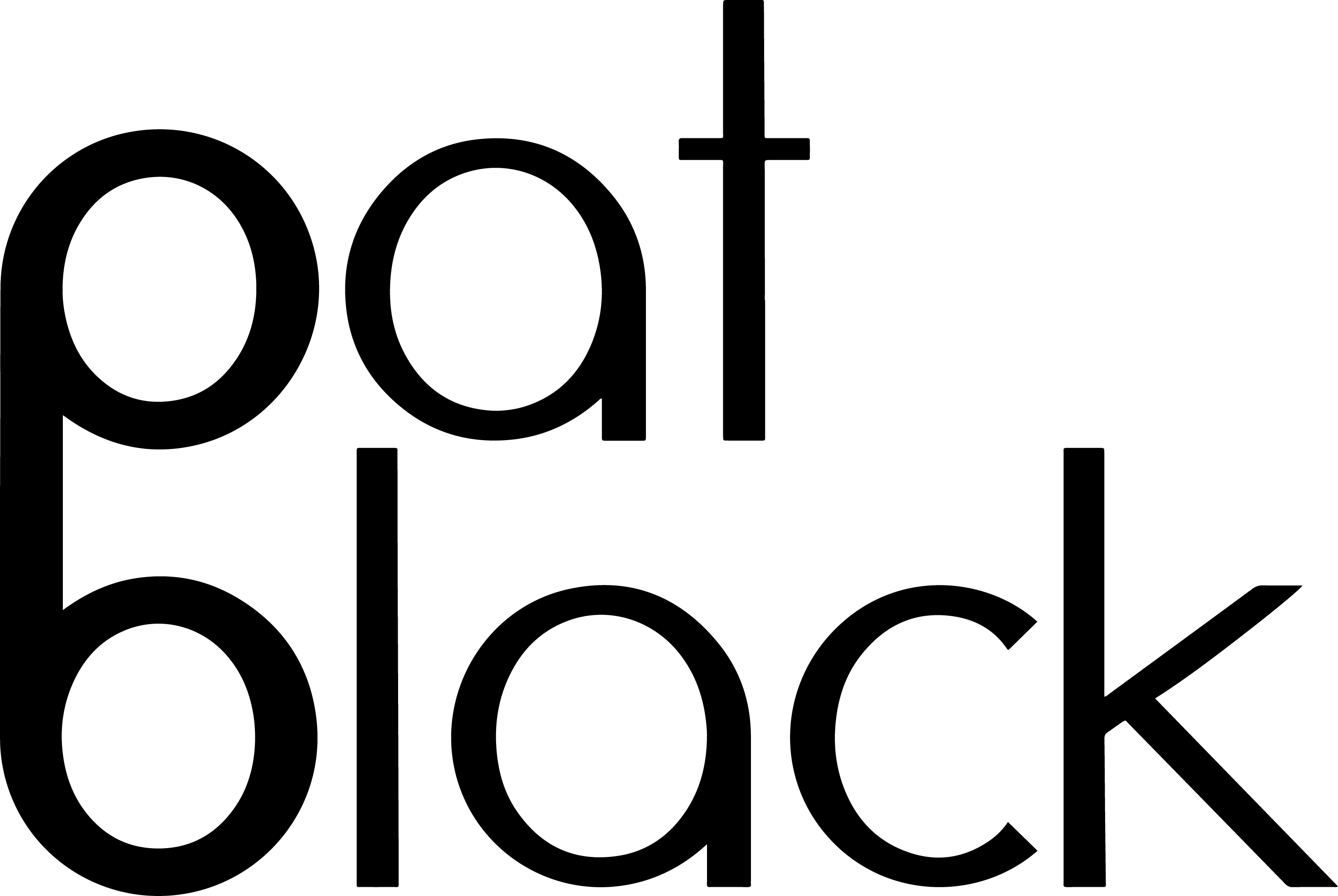 Pat Black Logo - Logo (3045x2040), Png Download