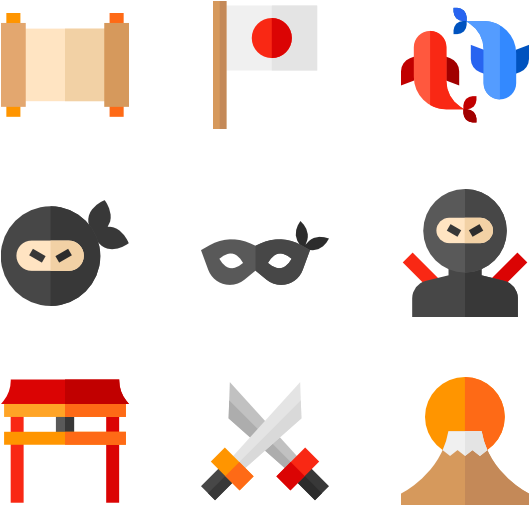 Ninja (600x564), Png Download