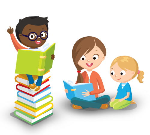 Delray Beach Public Library Announces A New Early Learning - Child (500x450), Png Download