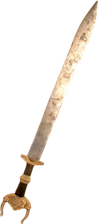 Old Sword Png Image - Portable Network Graphics (500x883), Png Download