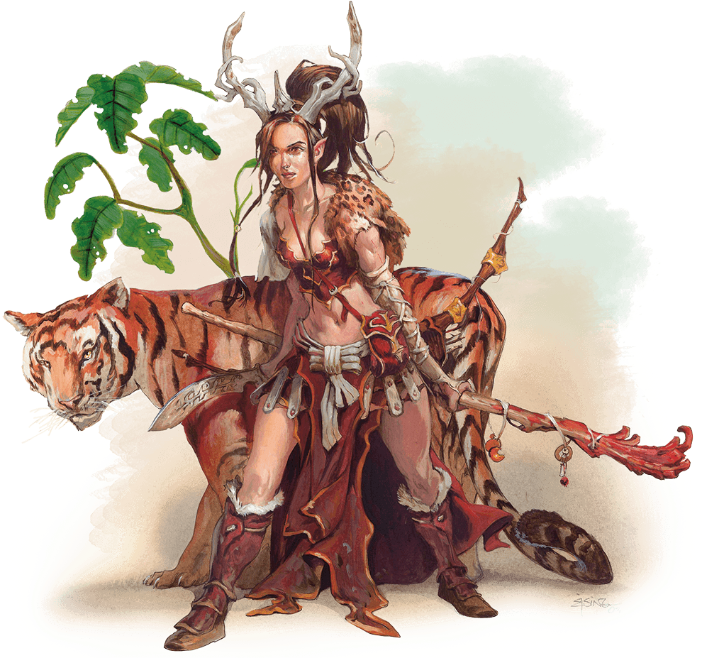 Basic Rules For Dungeons And Dragons Fifth Edition - Complete Druid's Handbook (1000x926), Png Download
