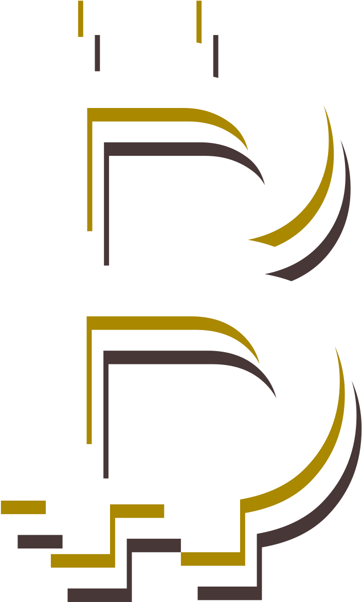 Crypto Currency Bitcoin Logo Vector - Calligraphy (2000x2000), Png Download