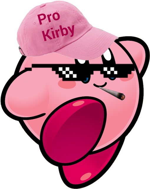 ﻿one Punched A Fusion Of Slenderman, Weegee, Goko, - Kirby Character (530x666), Png Download