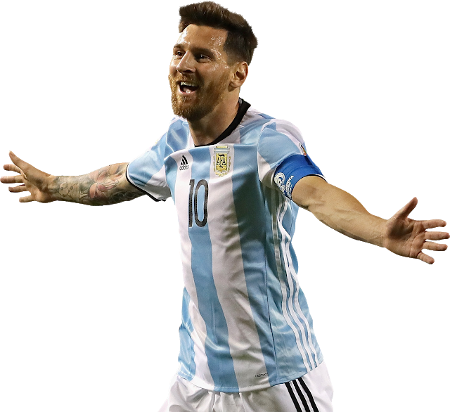 Lionel Messi - Messi Argentina Png (640x586), Png Download
