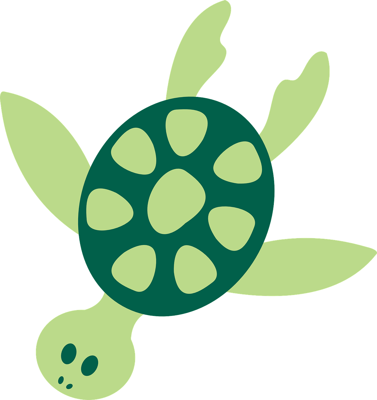 How To Set Use Sea Turtle Clipart (522x593), Png Download