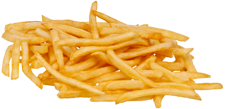 French Fries Overlay (752x367), Png Download