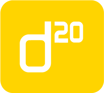 Logo D20 Bistro - Logo (465x320), Png Download