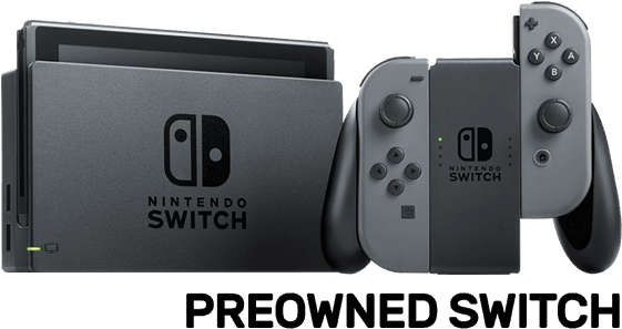 Nintendo Switch Console (preowned) - Nintendo Switch With Neon Blue And Neon Red Joy-con (600x600), Png Download