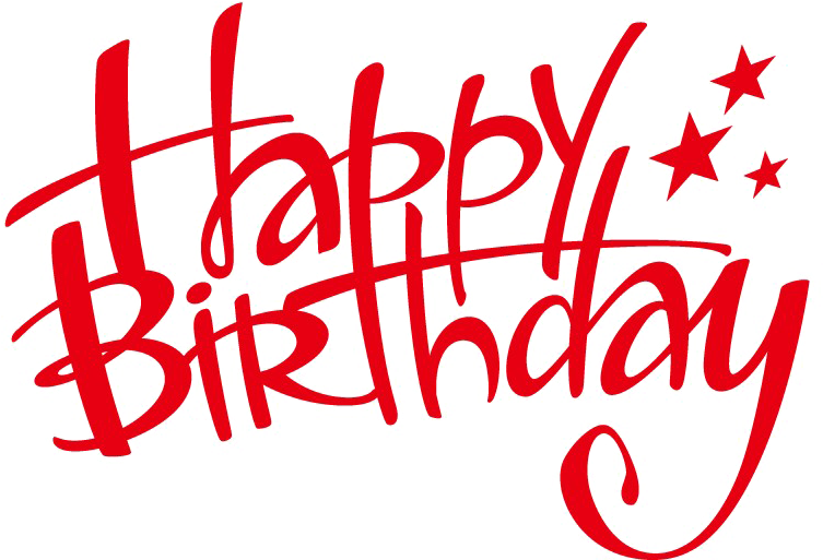 Happy Birthday Letter Png Download Image - Happy Birthday Abstract Hd (800x540), Png Download