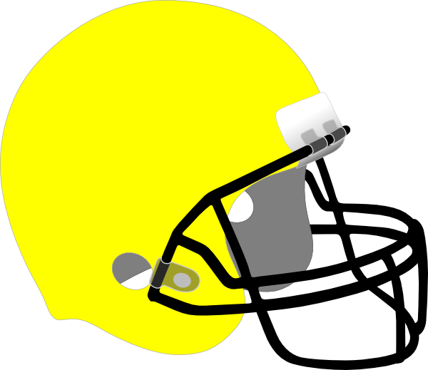 Football Helmet Clip Art At Clker - American Football Helmet Cartoon (600x519), Png Download